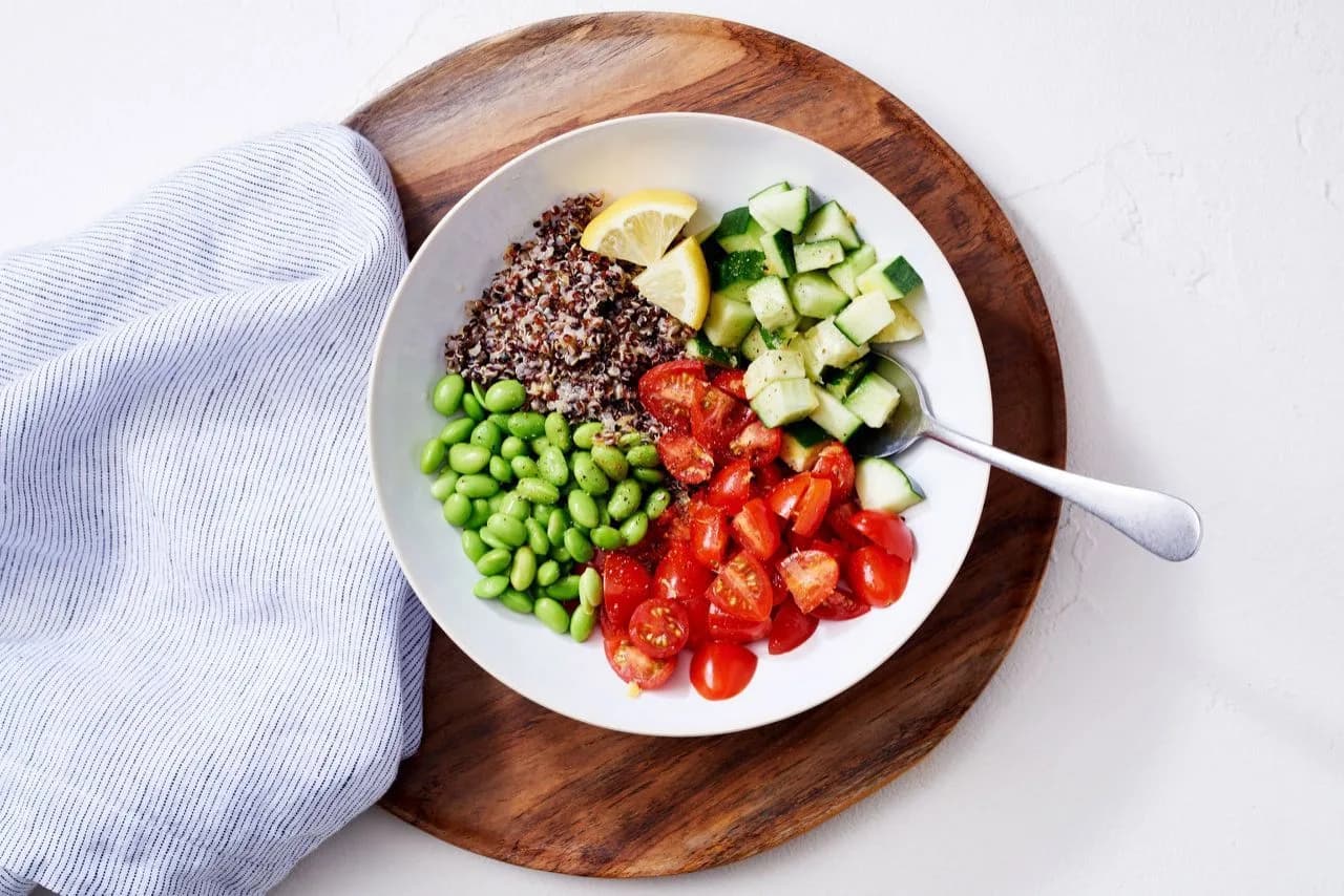 Végétarianisme et santé dans l'assiette sans la viande
