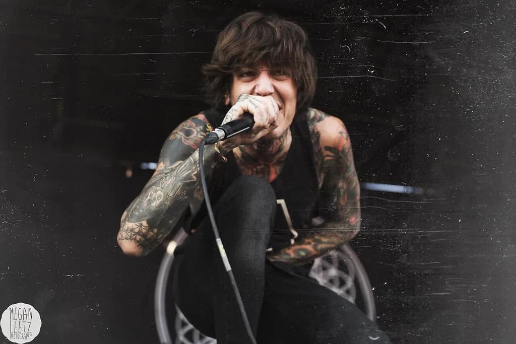Oli Sykes, visage du groupe Bring Me The Horizon
